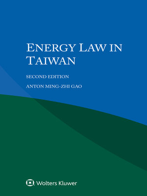 cover image of Energy Law in Taiwan